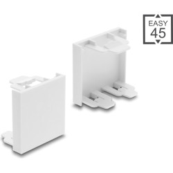 Delock Easy 45 Module Cover Plate 45 x 45 mm white