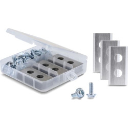 Delock Replacement Blades suitable for Worx Landroid Robotic Lawn Mowers 30 pieces