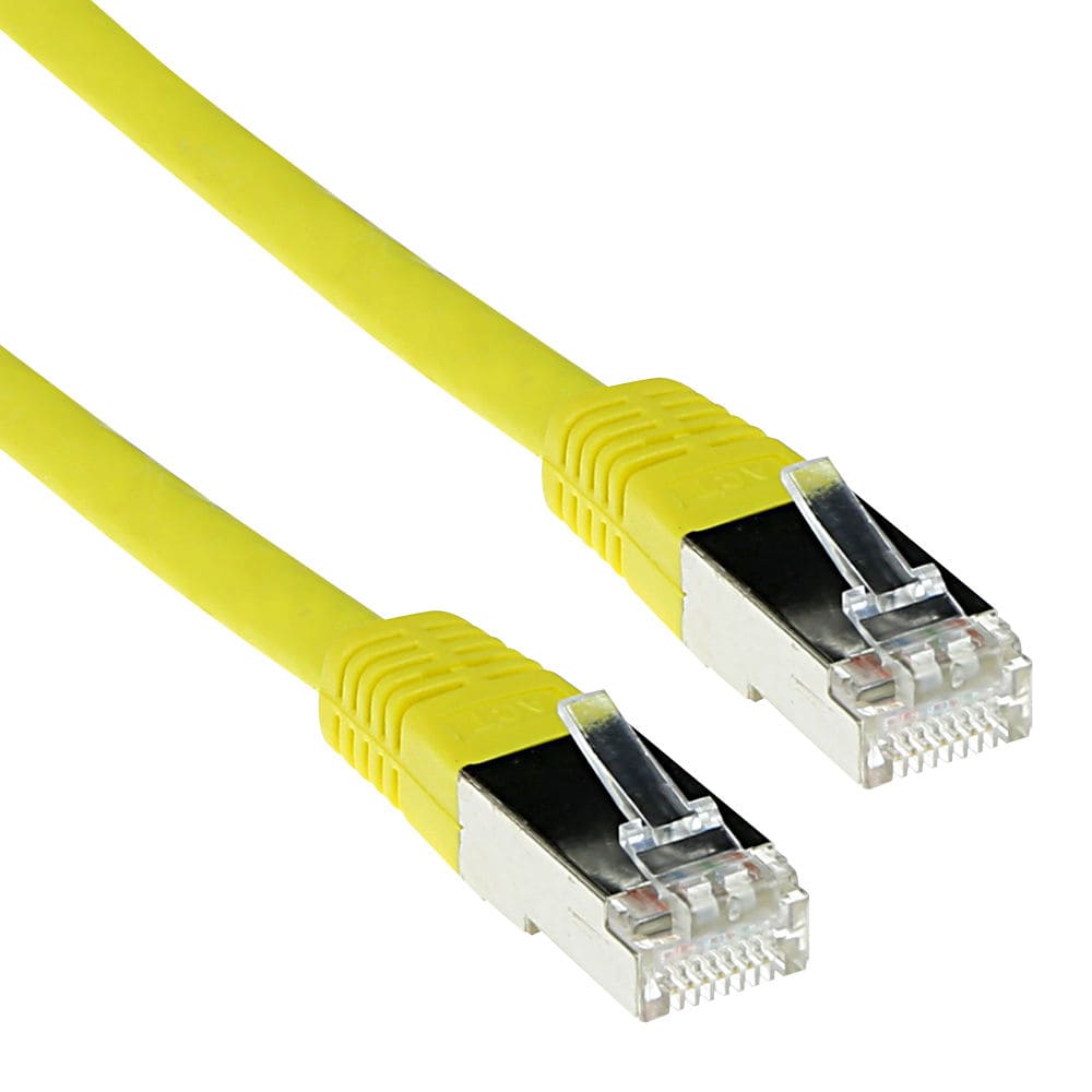 ACT CAT6 S/FTP LSZH YELLOW   2.00M