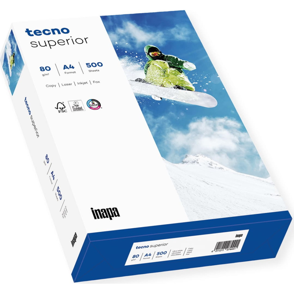 Inapa Business Paper, tecno Superior, A4, 500 Blatt, 80g