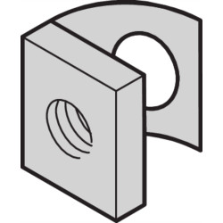 Schroff Slide Nut Kit, 50 pieces