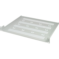 Schroff 19" Equipment Shelf, 1 U, RAL 7035
