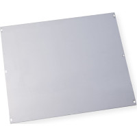 Schroff Front Panel, Refrofit Shielding, 6 U, 42 HP, 2.5 mm, Al, Anodized, Untreated Edges