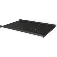 Schroff Varistar Shelf, Stationary, 75 kg, RAL 7021, 800W 1200D