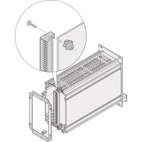 Schroff Frame Type Plug-In Unit PCB Mounting Support from Slot 2 on, 5 Pairs