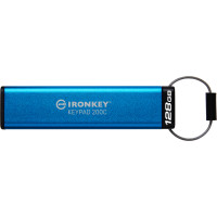 Kingston USB-Stick 128GB Kingston IronKey Keypad 200C AES-256 USB-C retail