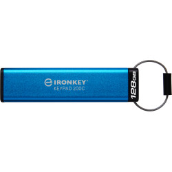 Kingston USB-Stick 128GB Kingston IronKey Keypad 200C AES-256 USB-C retail