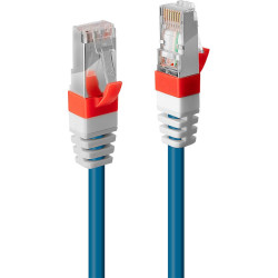 Lindy 0.5m Cat.6A S/FTP LSZH Network Cable, Blue