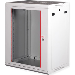 Roline 19" Wall Cabinet Basic Plus 18U, 600x450 BxT grey
