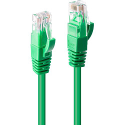 Lindy 15m Cat.6 U/UTP Network Cable, Green