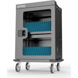 Manhattan 102353 portatīvo ierīču vadības ratiņi un skapis Portatīvās ierīces pārvaldības ratiņi Pelēks