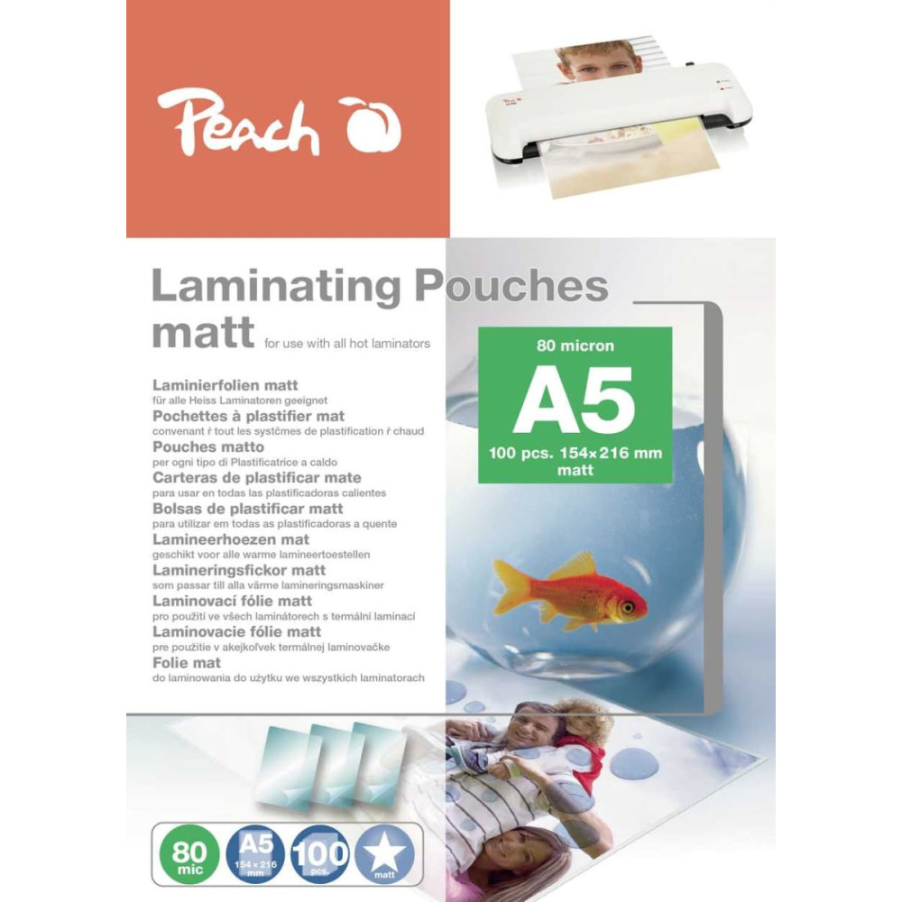 Peach S-PP580-30 laminē&scaron;anas kabata 100 pcs