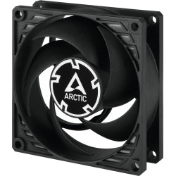 Arctic P8 Silent Datora korpusam Ventilators 8 cm Melns