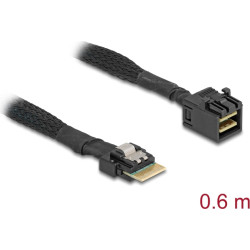 Delock Kabel Mini SAS HD SFF-8643 zu Slim SAS SFF-8654 4i 60 cm