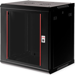 Roline 19" Wall Cabinet Basic Plus 12U, 600x450 BxT black