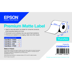 Epson Premium, 102mm x 35m, 163 g/m²