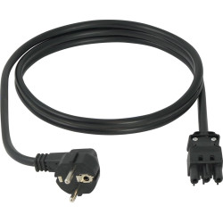 Schroff Wieland® Connecting Cables for Socket Strip, GST18, 2.5 m, SCHUKO/UTE
