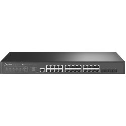 Tp-Link Technologies TP-Link JetStream TL-SG3428X-M2 network switch Managed L2+ 2.5G Ethernet (100/1000/2500) 1U Black