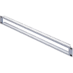 Schroff 19" Cable Ducting, 1 U, 1.5 mm, St, RAL 7035