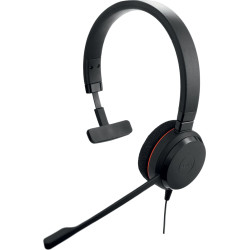 Jabra Evolve 20 Austiņas Vadu Birojs / zvanu centrs USB Type-C / USB Type-A Melns