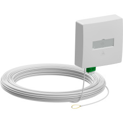 D.center ® Gf-TA 42, pre-assembled & terminated, equipped with 1x LCD/APC coupler & LC/APC duplex cable, 50 m