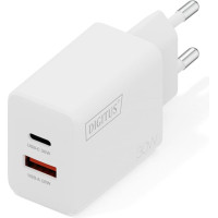 Digitus USB GaN Charger 30W, 1x USB-C, 1x USB-A