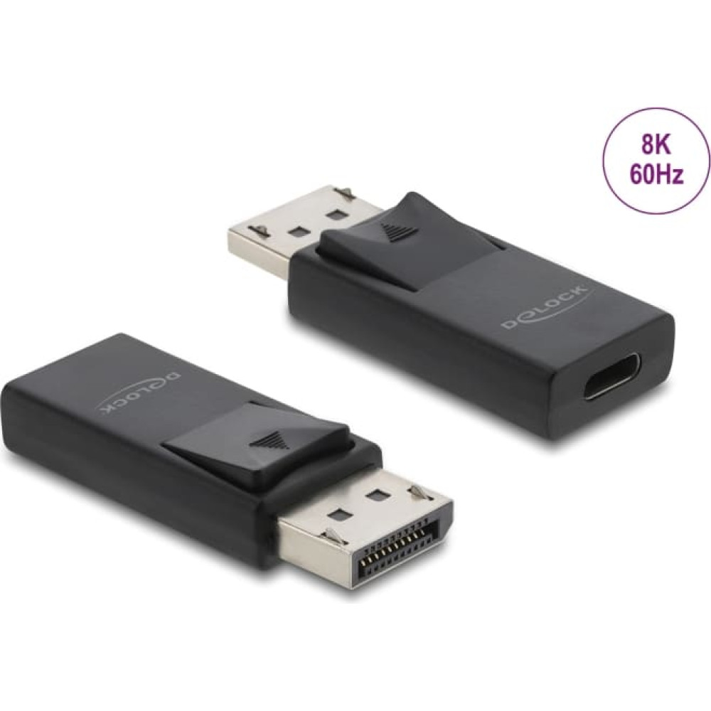 Delock USB Type-C&trade; to DisplayPort Adapter 8K with HDR and HDCP Support