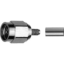 Teleg&auml;rtner Karl G&auml;rtner  TELEG&Auml;RTNER SMA-Crimpstecker f&uuml;r RG-316/U vergoldet L&ouml;t-/Crimpanschluss