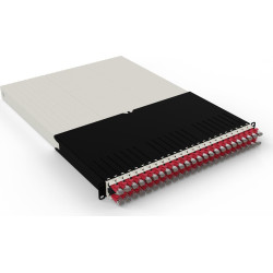 Patchbox .one 30RU STP rot Cat.6a 1,8m