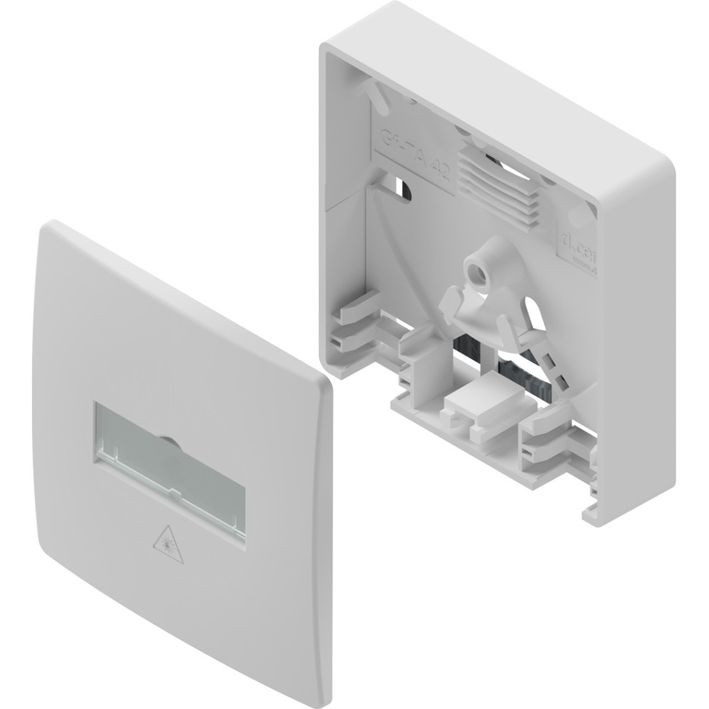 D.center &reg; Gf-TA 42 f&uuml;r bis zu 2x LC-D / SC-S Kupplungen, unbest&uuml;ckt