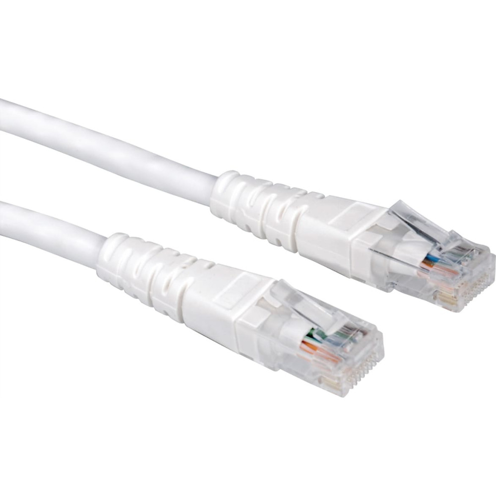 Secomp STANDARD UTP Patch Cord, Cat.6 (Class E), white, 1 m