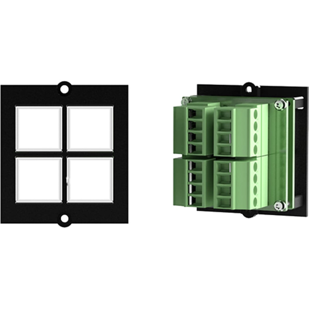 Bachmann push-button 4-fold on terminal