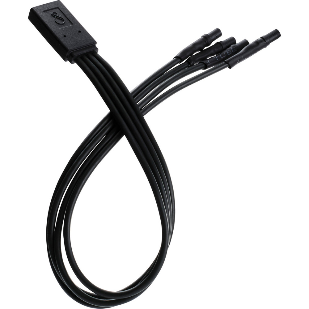 Bachmann OCHNO Switch Adapter 4Port Alu integrierter LED Taster