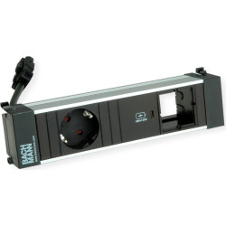 Bachmann POWER FRAME 1xCEE7/3, 1xUSB C 30W 1xCM 0.2m GST18