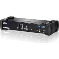 Aten CS1784A KVM Switch Dual-Link DVI, USB, Audio, 4 Ports