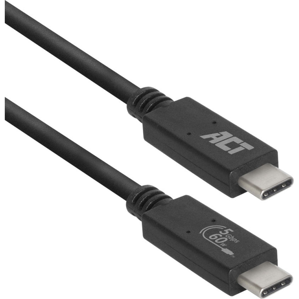 ACT USB C MALE - C MALE 5GBPS 1M