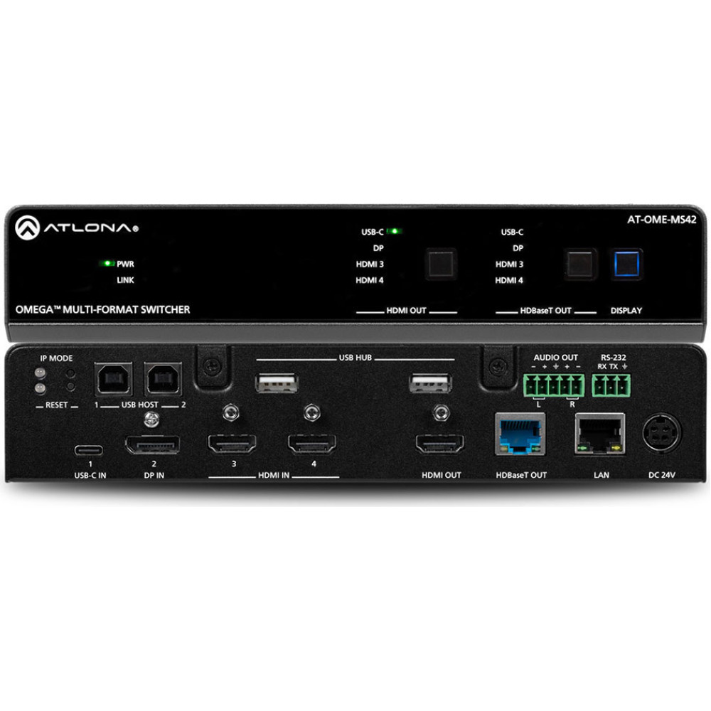 Atlona MULTI-FORMAT 4X2 MATRIX SWITCH