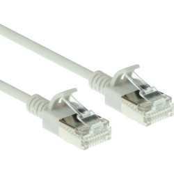 ACT CAT6A U/FTP SLIMLINE GY 7.00M