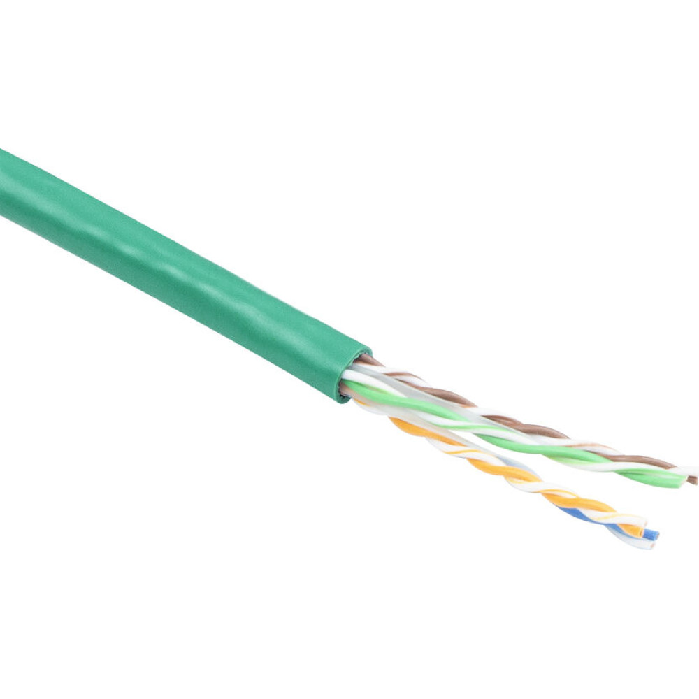 ACT C6A U/UTP PATCH PVC GREEN 305M