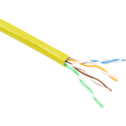 ACT C6 U/UTP PATCH PVC YELLOW 100M