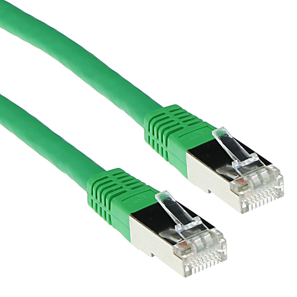 ACT CAT6 S/FTP LSZH GREEN    5.00M