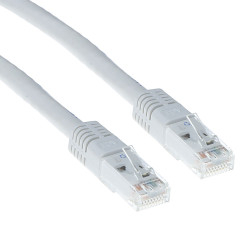 ACT CAT5E U/UTP WHITE        1.00M