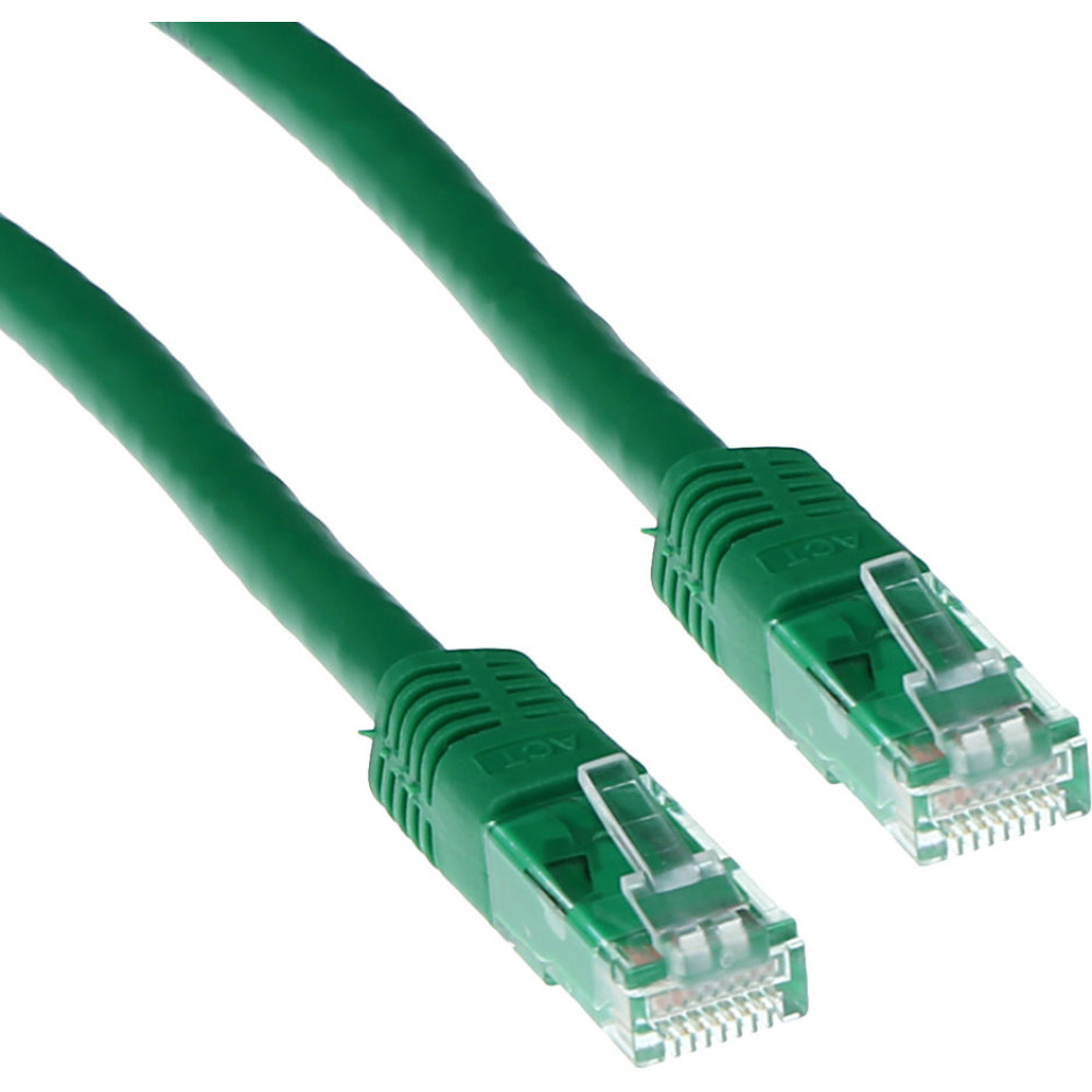 ACT CAT6 U/UTP GREEN        10.00M