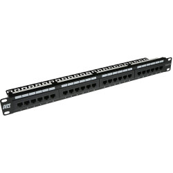 ACT PATCHPANEL 24P UTP C6 CAB BAR