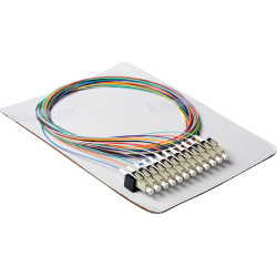 ACT LC OS2 SEMI T PIGTAILS 12P 2M