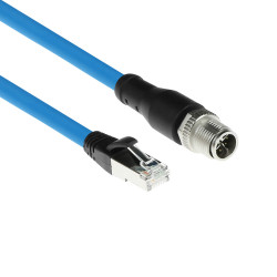 ACT M12X-8PS-RJ45 SH 10.00M