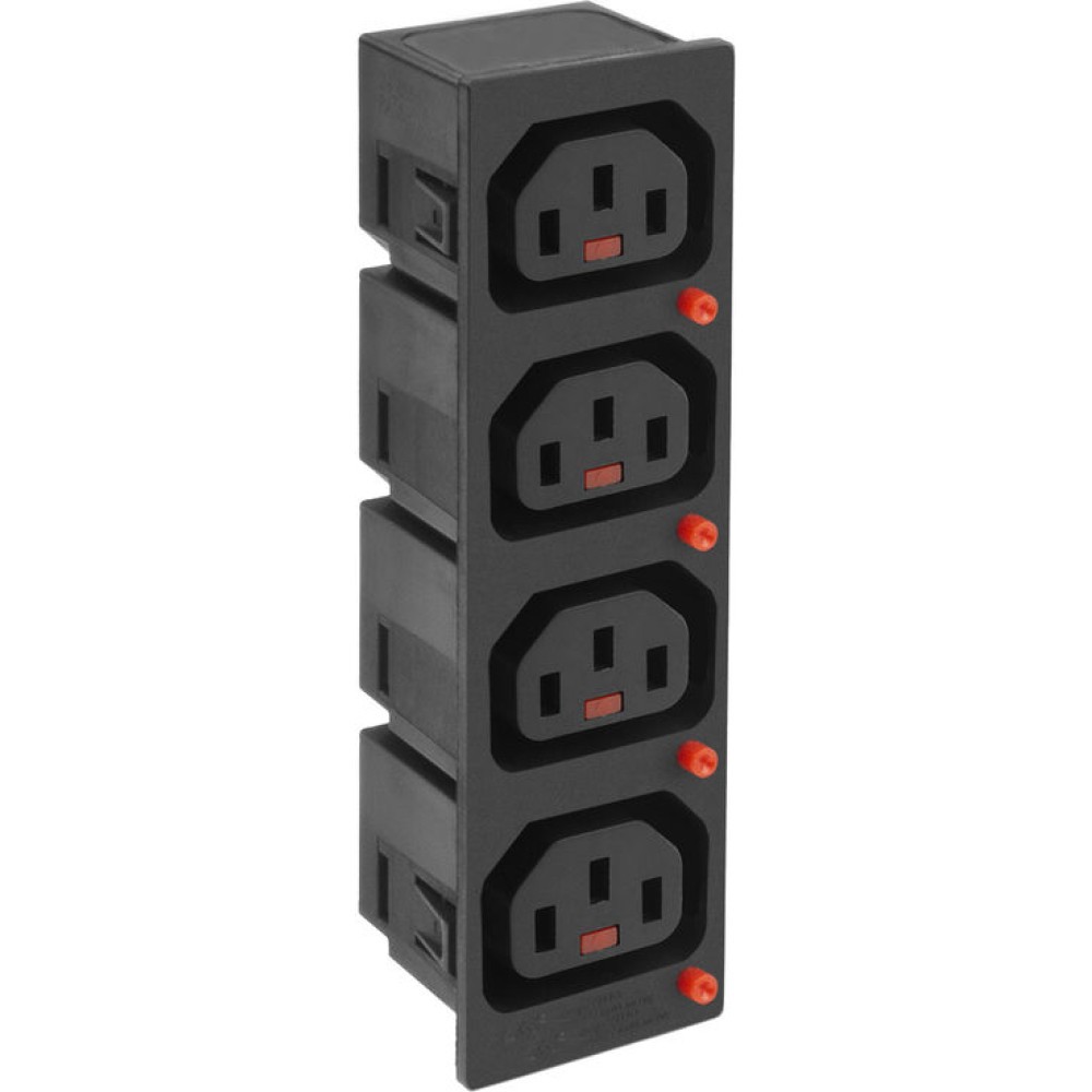 ACT IEC LOCK 4X C13 OUTLET