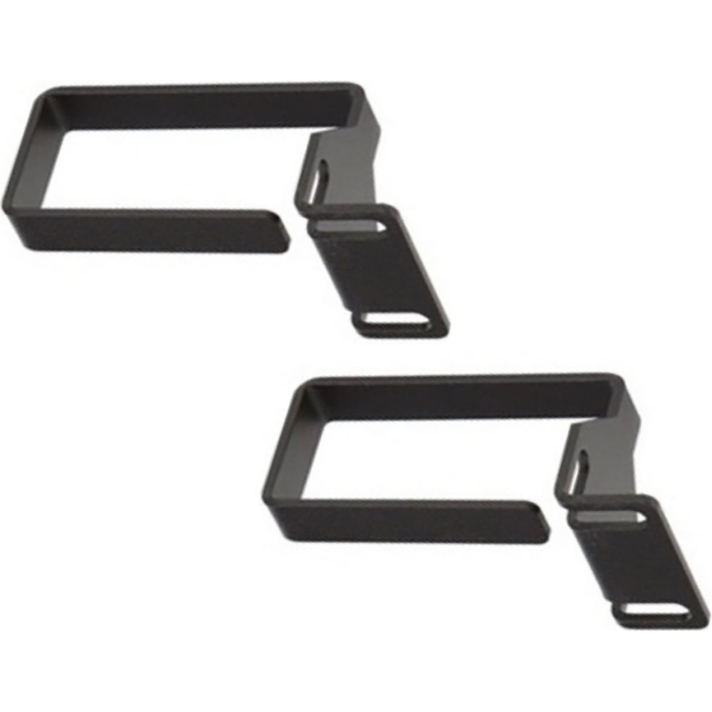 WP RACK  METAL CABLE RING SET BK 2PCS