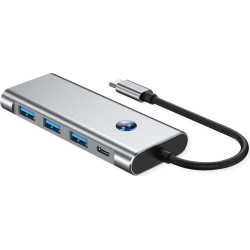 Value Dockingstation Type C, 1x HDMI 4K60, 3x USB 3.2 Gen1 Type A, 1x SD/Micro SD (TF), 1x Type C PD (Power Delivery)