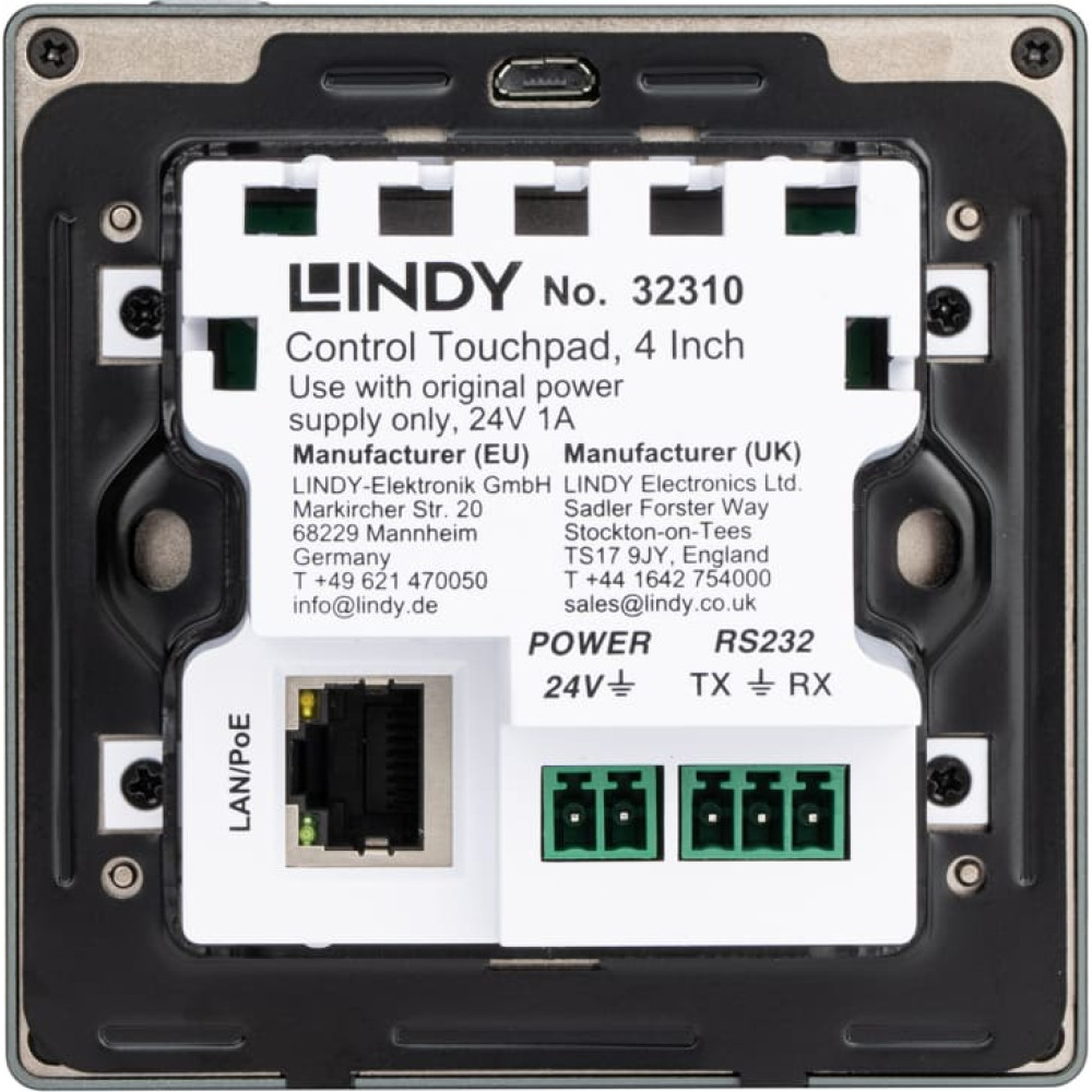Lindy Control Touchpad, 4 inch